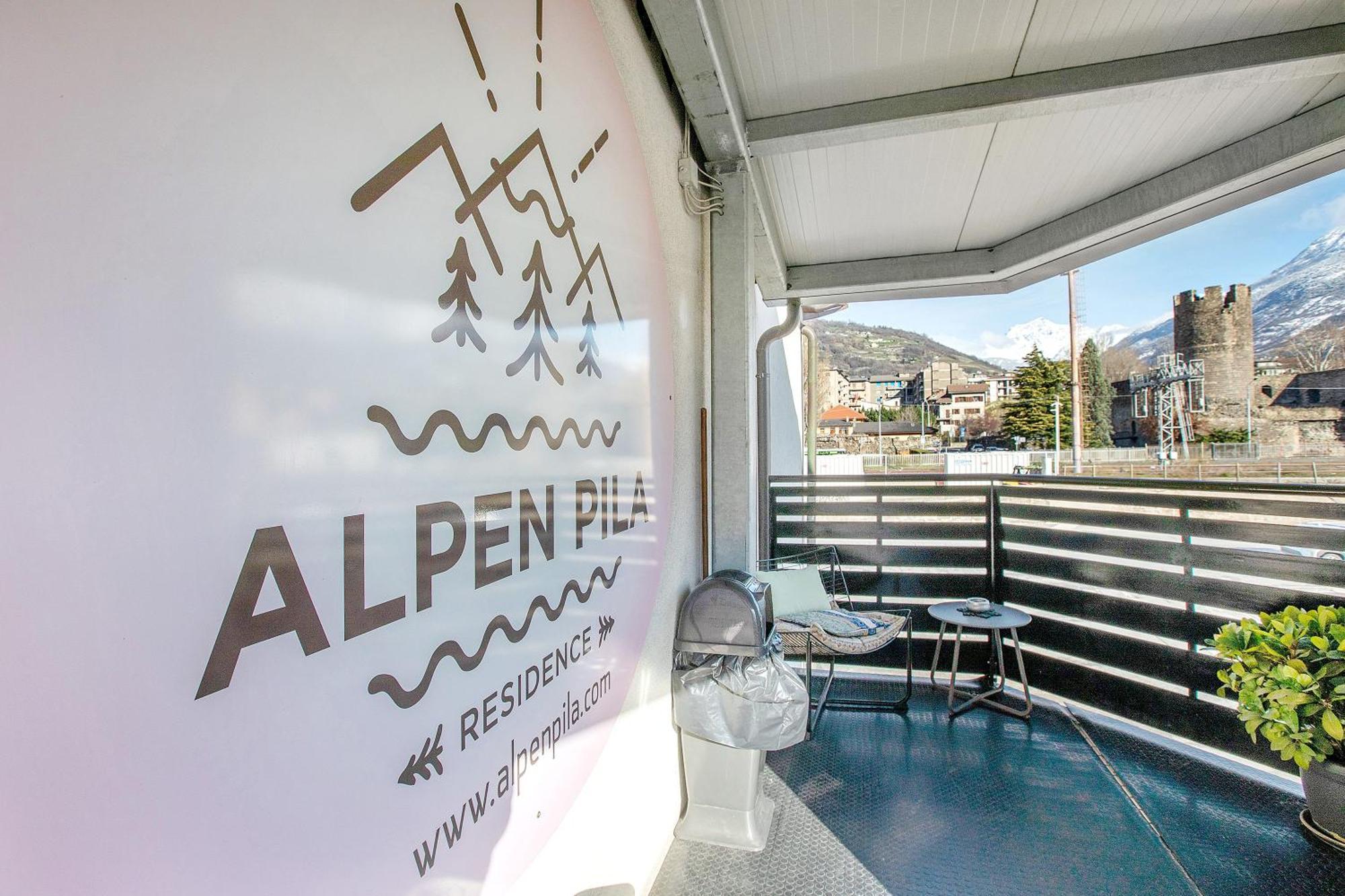 Alpen Pila Residence Loft 1 Aosta Bagian luar foto